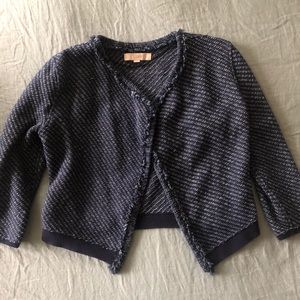 LOFT Cardigan Navy